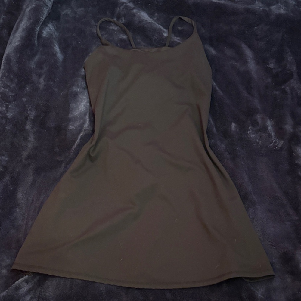 Elegant Move Theology Black Athletic Dress